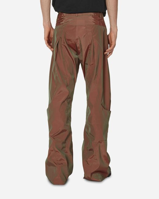 LUEDER Brown Drifter N.2 Cargo Pants Rust for men