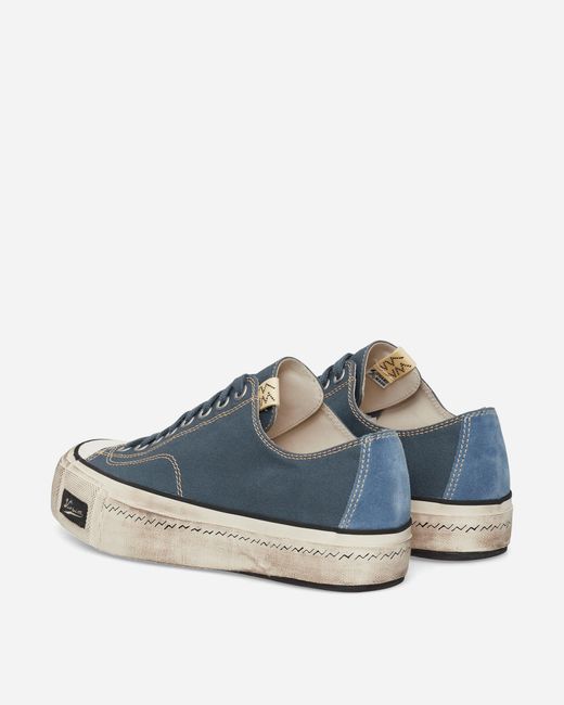 Visvim Blue Skagway Lo G.Patten Sneakers for men