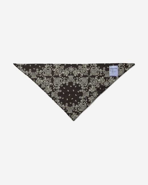 Satisfy Black Fuzzfleece Ad Bandana for men