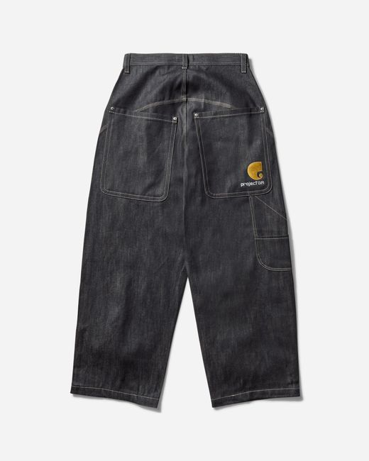 PROJECT GR Retro Baggy ジーンズ PROJECT G/R Men S Retro baggy Nylon Track Pants in Gray for