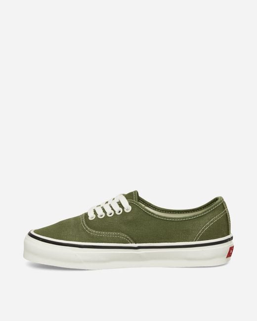 Vans Green Premium Authentic 44 Sneakers Balsam for men