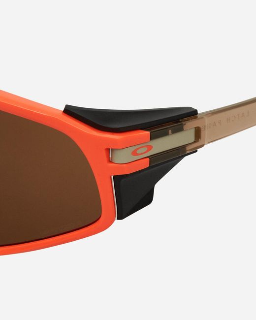 Oakley Orange Latch Panel Sunglasses Neon / / Prizm Bronze for men