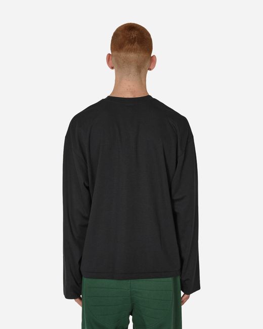 Nike Black Sportswear Dri-fit Longsleeve T-shirt for men