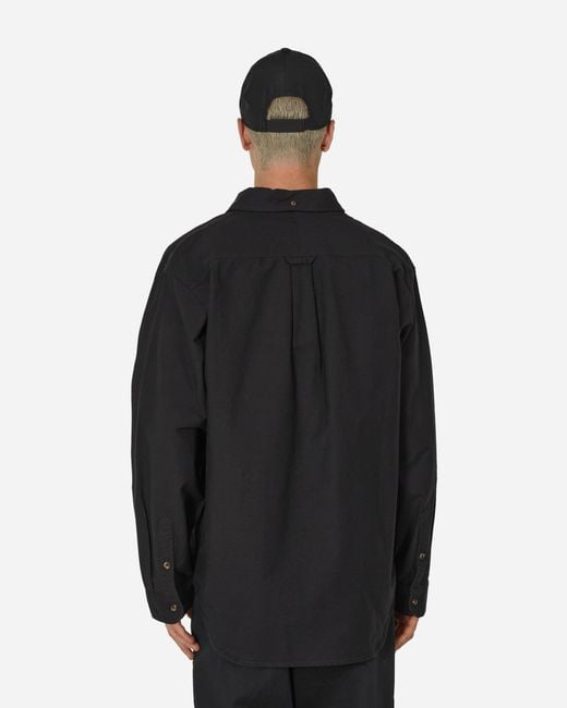 Nike Oxford Button-down Longsleeve Shirt Black for men