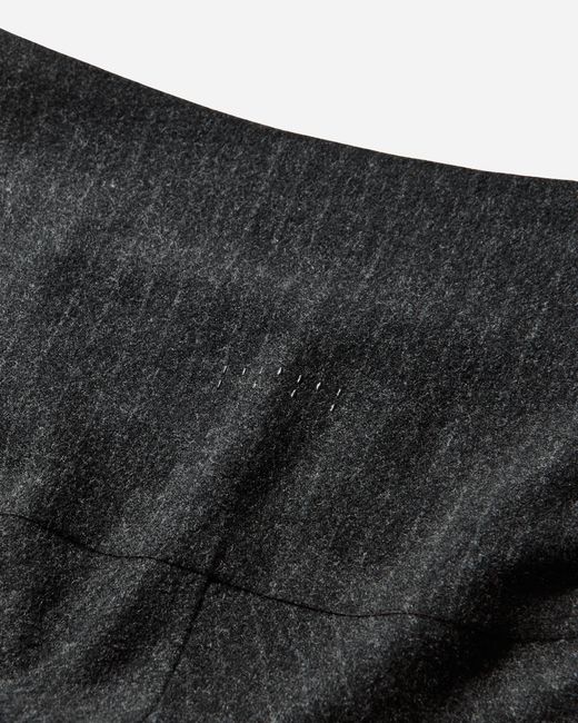 JOHANNA Paris Black Women S Wool Track Pants