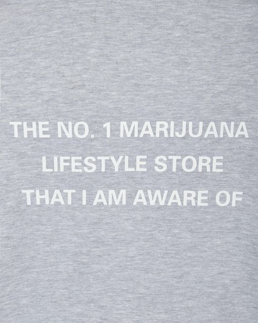 Mister Green Gray No 1 Hoodie for men