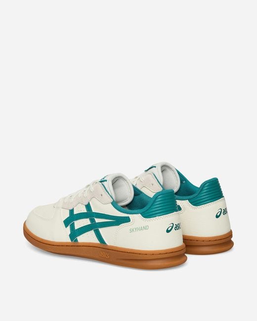 Asics Blue Skyhand Og Sneakers Cream Rainy Lake for men