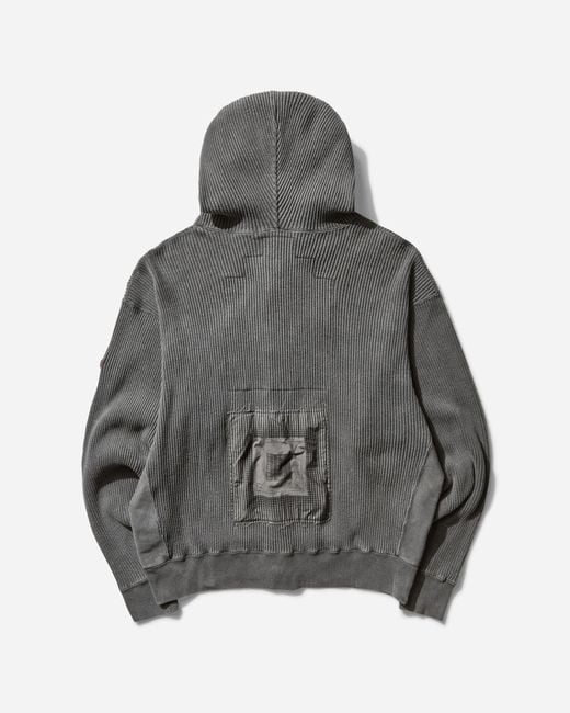パーカー・フーディ THE COLDEST MOMENT TCM internal hooded zipup charcoal 240801 THE COLDEST MOMENT TCM internal hooded zipup charcoal 240801
