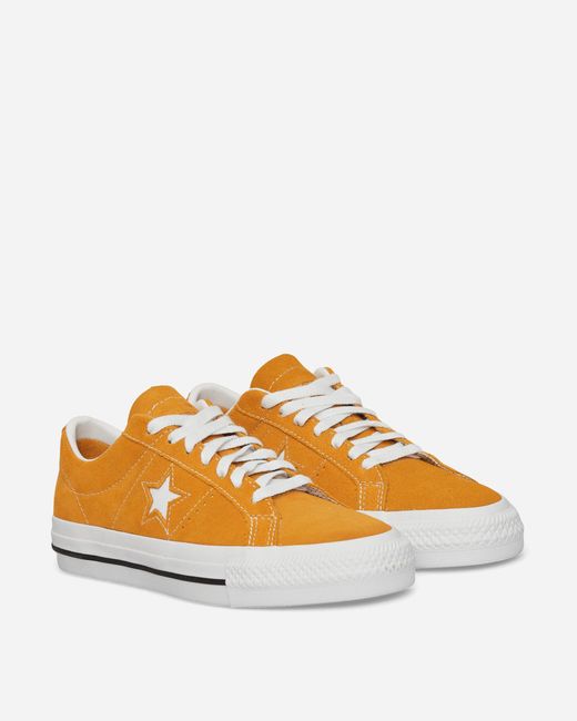 Converse Orange One Star Pro Sneakers for men