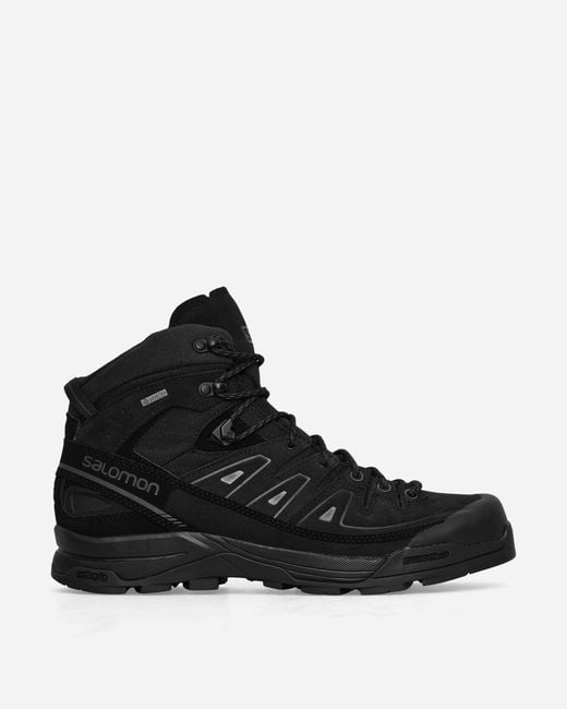 Salomon Black X-Alp Mid Ltr Gore-Tex Boots / Asphalt for men