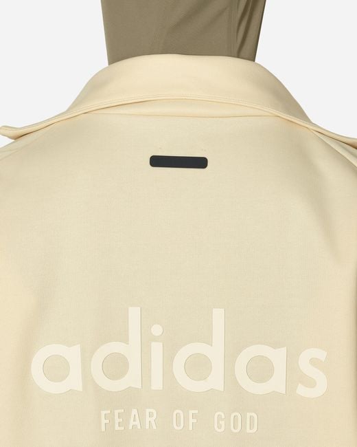 Adidas Natural Fear Of God Athletics Track Jacket Pale