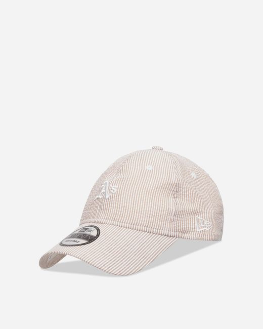 KTZ Natural Athletics Mlb Seersucker 9Twenty Adjustable Cap Light for men