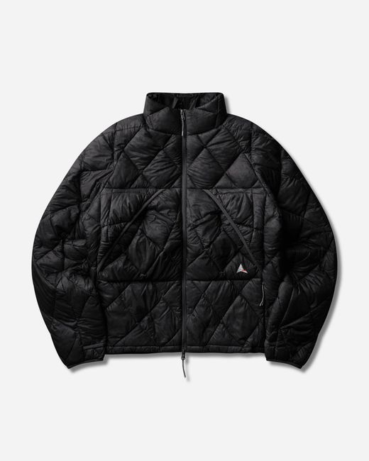 Roa Black Nuna 800 Fill Power Hooded Down Jacket for men