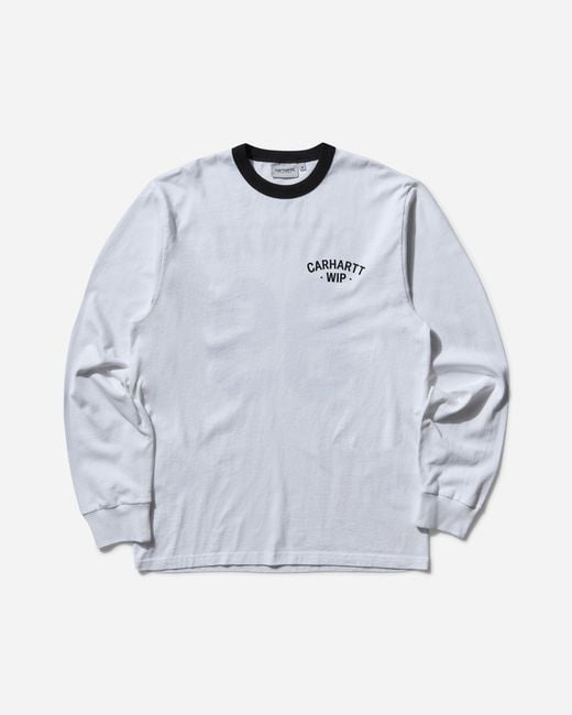 Carhartt Gray Men S 89 Ringer Longsleeve T-shirt for men