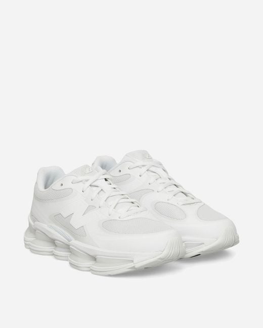 New Balance White Abzorb 2000 Sneakers Metallic for men