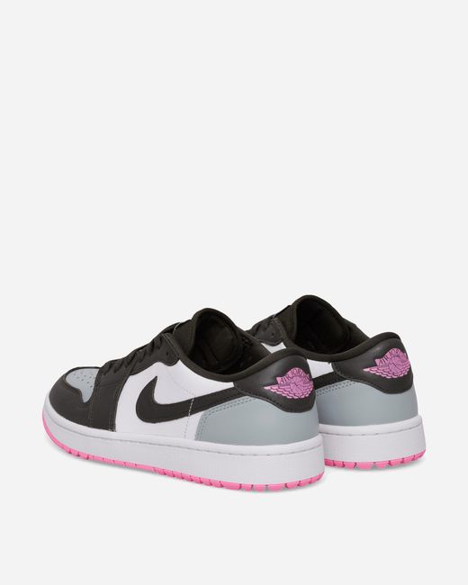 Nike White Air Jordan 1 Low G Sneakers Light Pumice Glow for men
