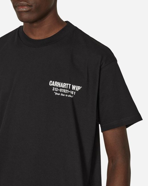 Carhartt Black Less Troubles T-shirt for men