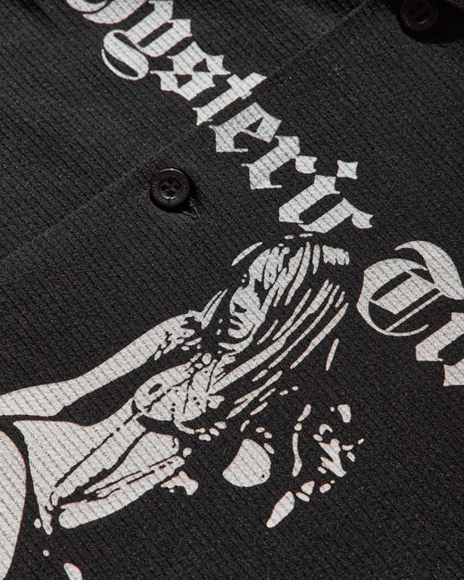 Hysteric Glamour Men S Hysteric Times Shirt in Black for Men | Lyst