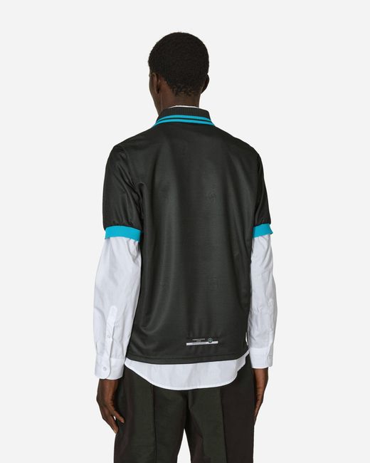 Reebok Green Botter Vector Layered Polo Shirt Acid for men