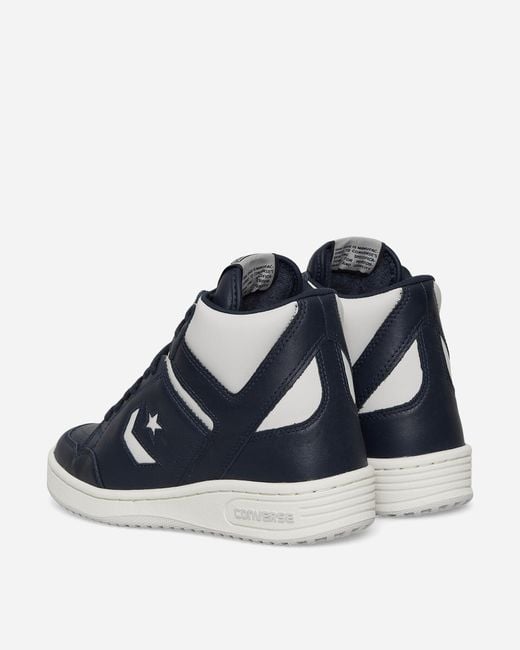 Converse Blue Weapon Mid Sneakers Obsidian for men