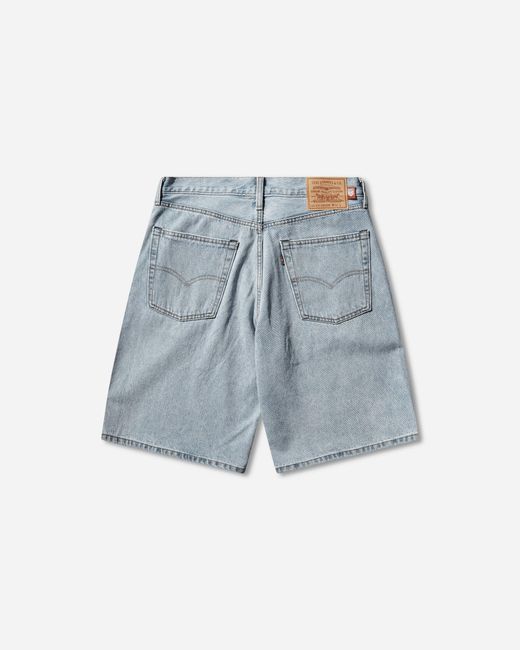 Levi's Blue S U.S. Soccer 478 Baggy Shorts Light Wash for men