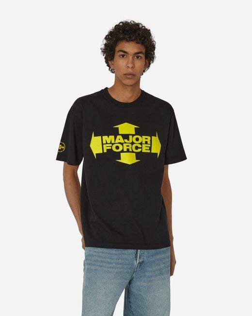 Neighborhood Major Force T-Shirt in Black for Men | Lyst UK