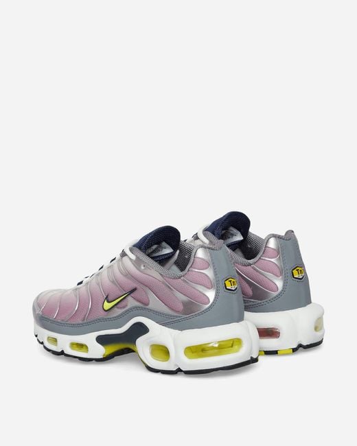 Nike White Wmns Air Max Plus Sneakers Violet Dust / High Voltage for men