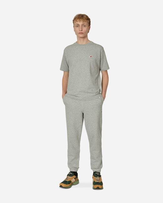 New Balance Made In Usa Core Sweatpants in Gray for Men Lyst