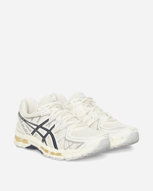 Asics Natural Gel-kayano 20 Sneakers Cream / Independence Blue for men