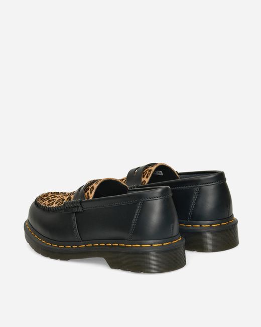 Dr. Martens Black Penton Smooth Leather Loafers Light Tan for men