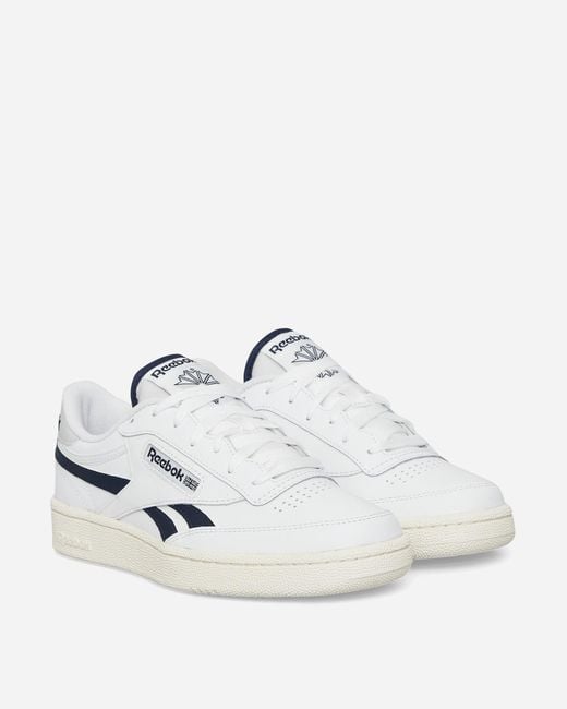 Reebok White Club C Revenge Sneakers / Chalk / Vector for men