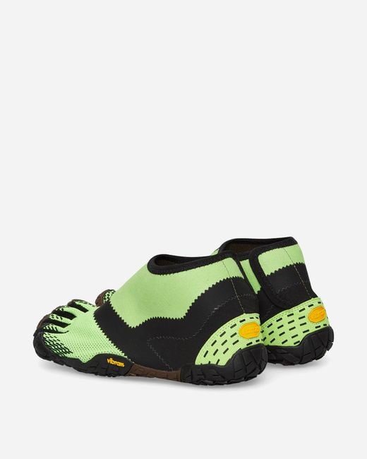 Suicoke Green Vibram Fivefingers Nin-Lo Shoes Neon for men