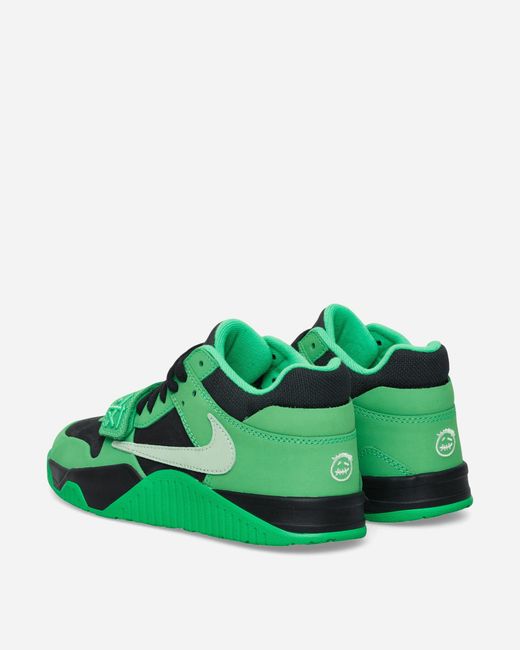 Nike Green Travis Scott Cj1 T-Rexx Sneakers Spark for men