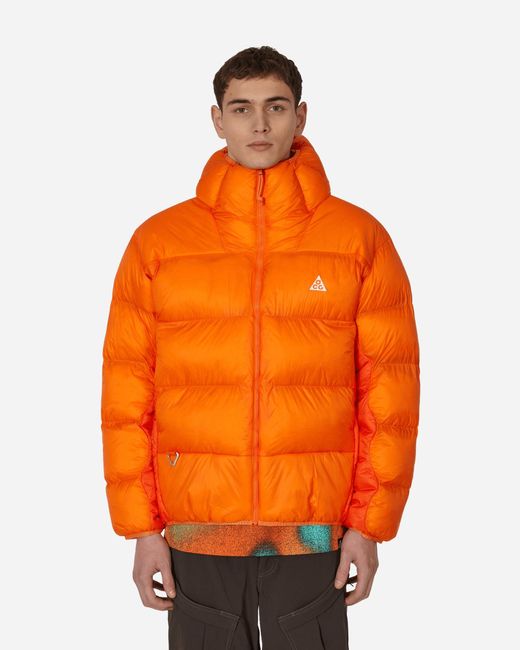 Nike Acg Therma-fit Adv Lunar Lake Jacket Orange for men