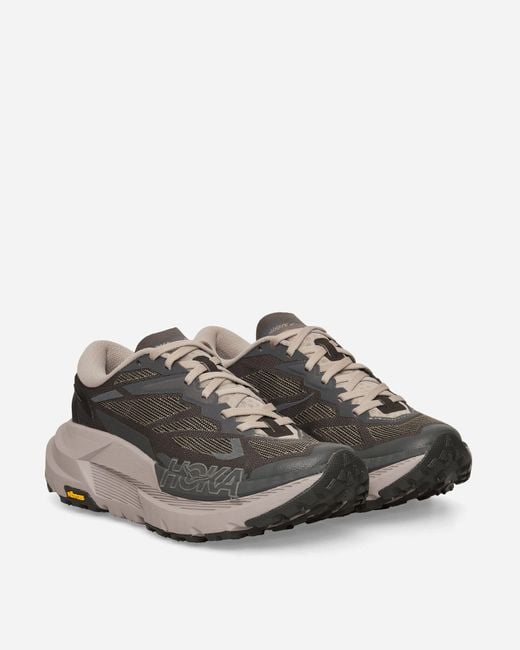 _J.L - A.L_ Gray Hoka Mafate X Sneakers Beluga / Volcanic Ash for men