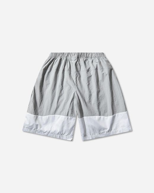 Nike Gray Women S Shox Woven Shorts Wolf Grey / Pearl Pink