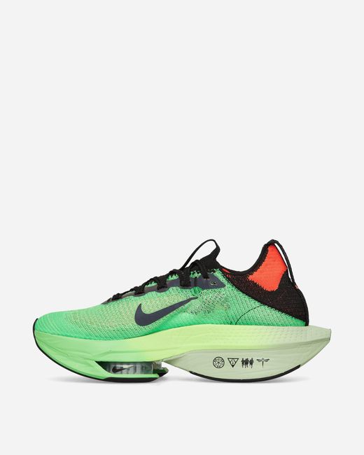 Nike Air Zoom Alphafly Next% 2 Flyknit Sneakers Green for Men | Lyst