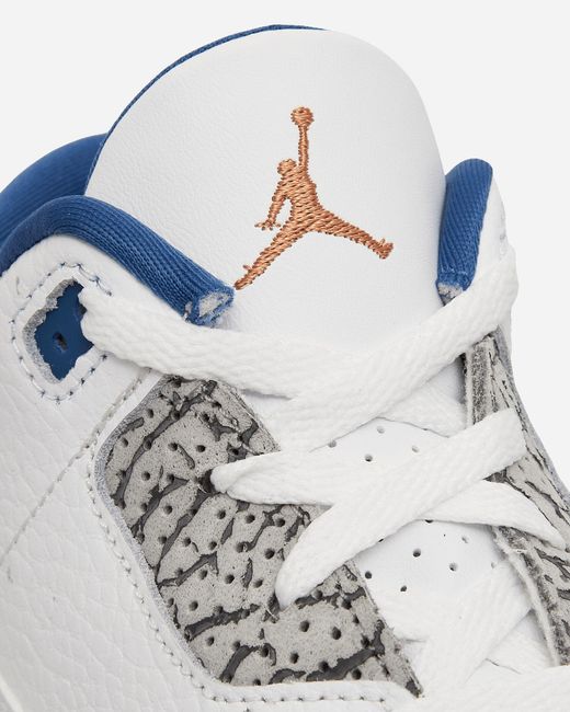 Nike Jordan 3 Retro (td) in White | Lyst UK