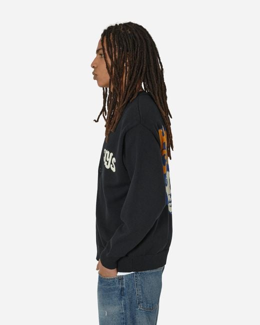 Hysteric Glamour Black Afro Girl Cardigan for men