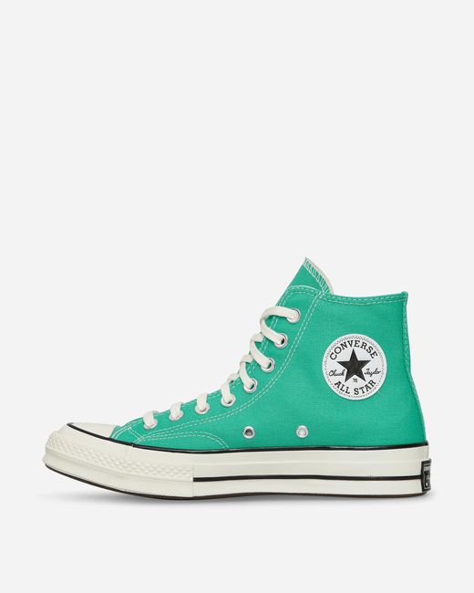 Converse Green Chuck 70 Hi Vintage Canvas Sneakers Apex for men