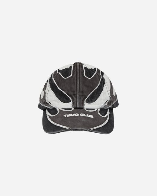 THUG CLUB Chopper Cap in Black for Men | Lyst