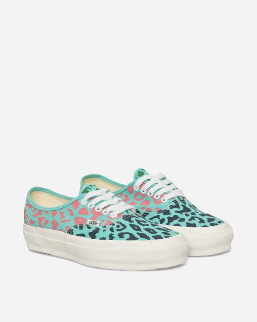 Vans Premium Authentic 44 Cheetah Sneakers Pool Blue for men