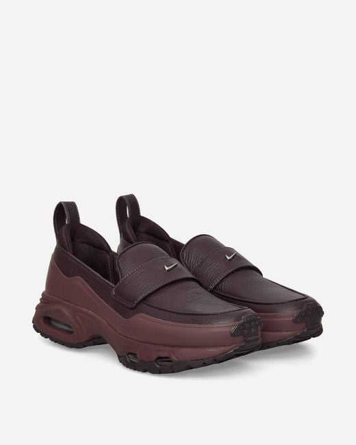 Nike Brown Women S Air Max Phenomena Sneakers Burgundy Crush / Metallic Silver