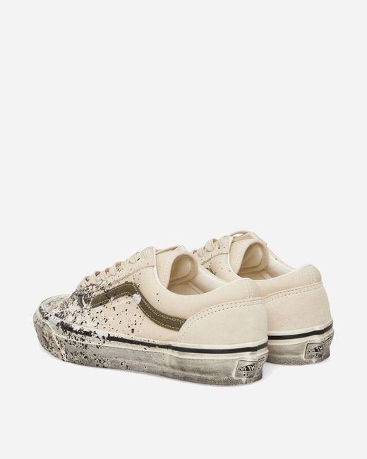 Vans White Premium Old Skool 36 Sneakers Turtledove for men