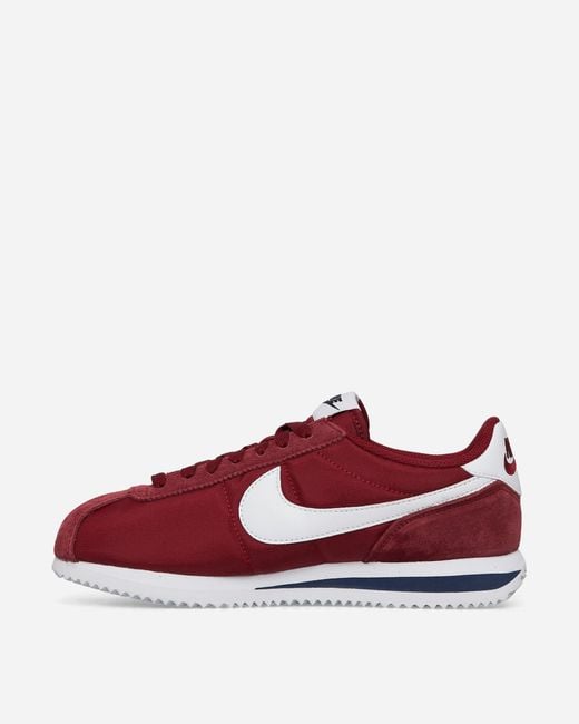 Nike Brown Cortez Brand-embellished Leather Low-top Trainers for men