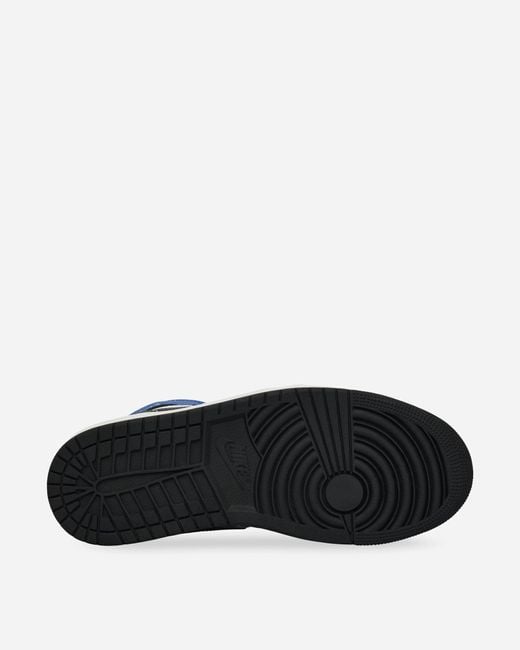 Nike Blue Air Jordan 1 Mid Sneakers Game Royal for men