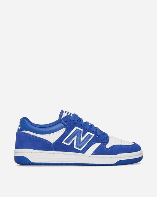 New Balance Blue 480 Sneakers Marine for men