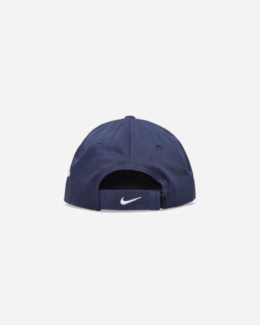 Nike Blue Club Structured Og Flame Cap Midnight Navy for men