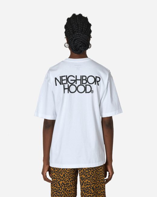 Neighborhood White Ss-17 T-Shirt for men