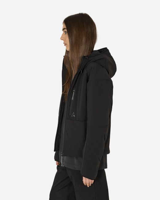 Roa Black Synthetic Stretch Jacket